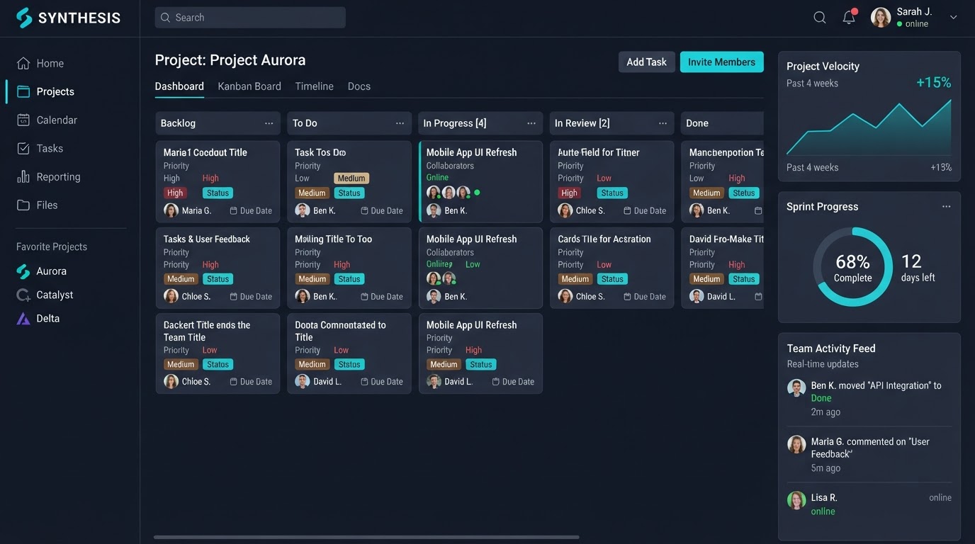Conceptra Portal dashboard