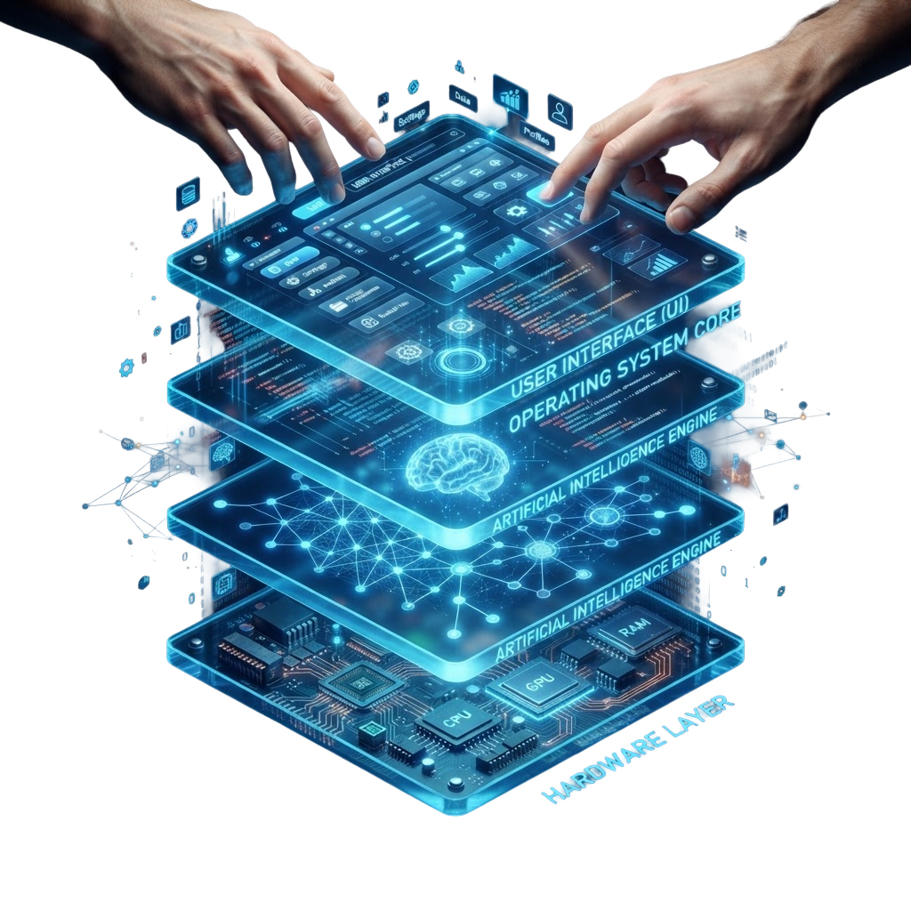 WeMoDa OS layered architecture core